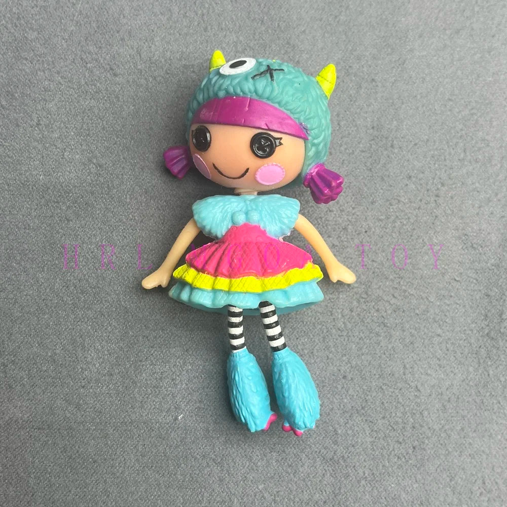 Original 8-10cm Can Choose Lalaloopsy Little Sister and Pet Dolls PVC Girls' Holiday Gift Collection Pvc Toys