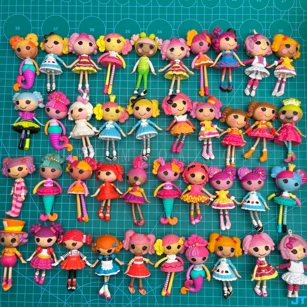 Original 8-10cm Can Choose Lalaloopsy Little Sister and Pet Dolls PVC Girls' Holiday Gift Collection Pvc Toys