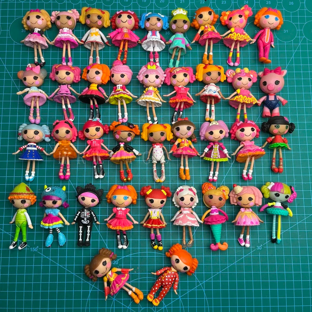 Original 8-10cm Can Choose Lalaloopsy Little Sister and Pet Dolls PVC Girls' Holiday Gift Collection Pvc Toys