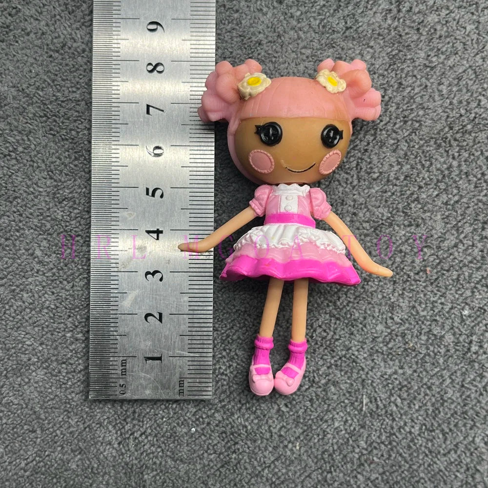Original 8-10cm Can Choose Lalaloopsy Little Sister and Pet Dolls PVC Girls' Holiday Gift Collection Pvc Toys