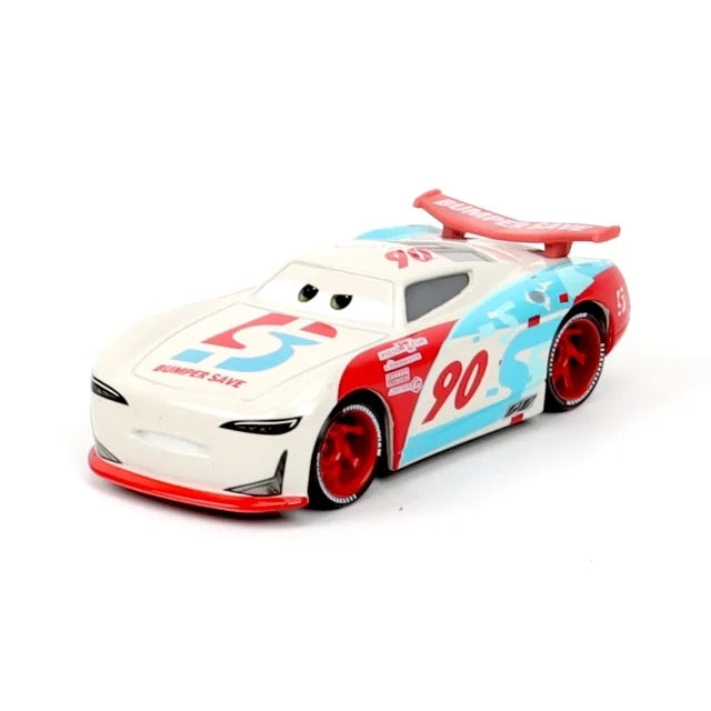 Genuine Disney Pixar Cars Lightning McQueen Toys Jackson Storm The King Mater 1:55 Diecast Metal Alloy Model Car Kid Gift