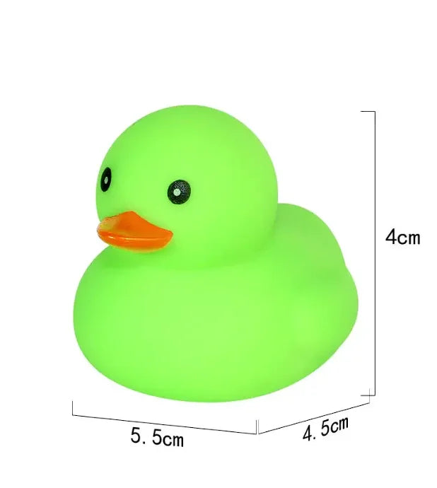 Yellow Rubber Ducks, Preschool Bath Toys Bathtub Floating Squeaky Duckies Gift for Baby Shower Infants Kids Toddler Party