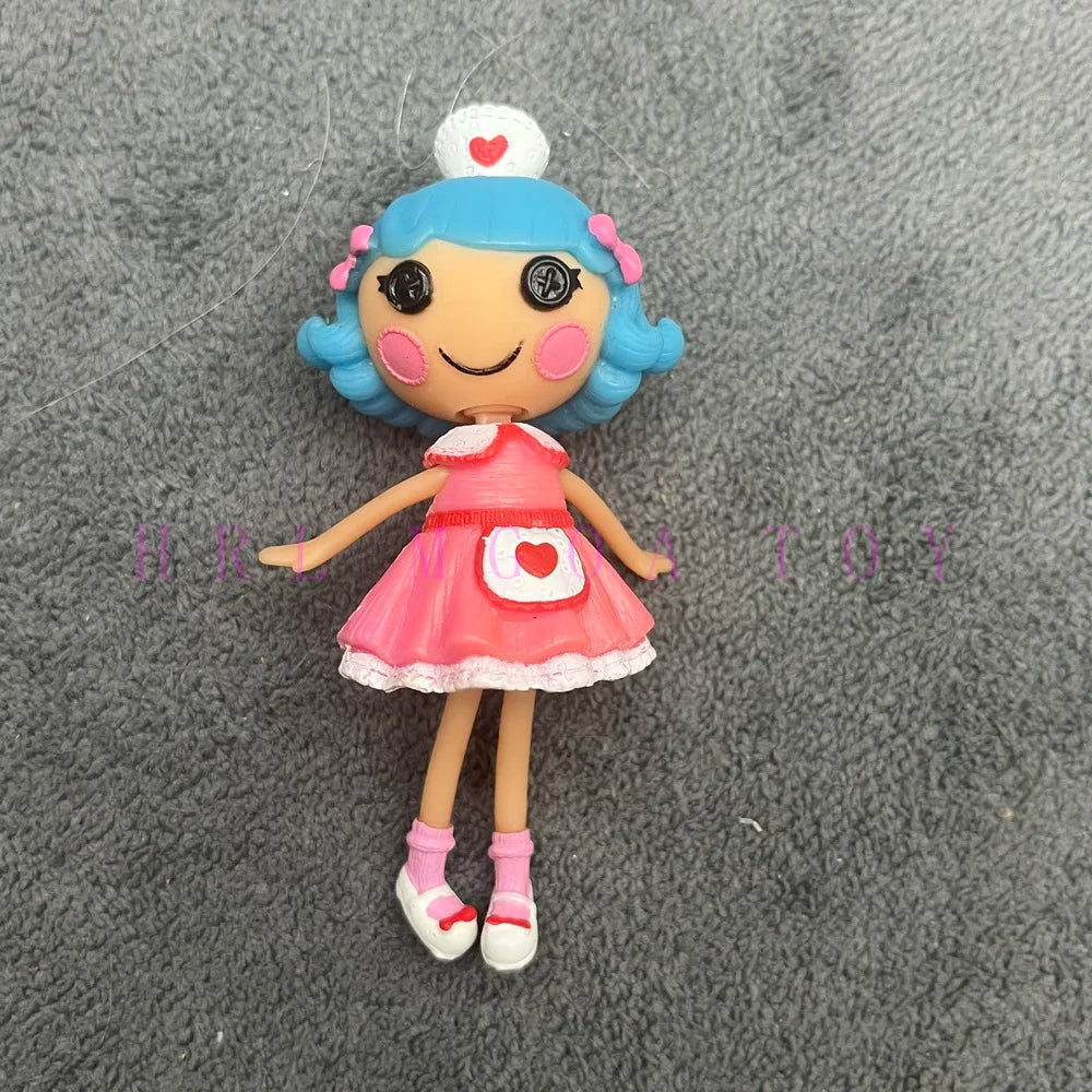 Original 8-10cm Can Choose Lalaloopsy Little Sister and Pet Dolls PVC Girls' Holiday Gift Collection Pvc Toys